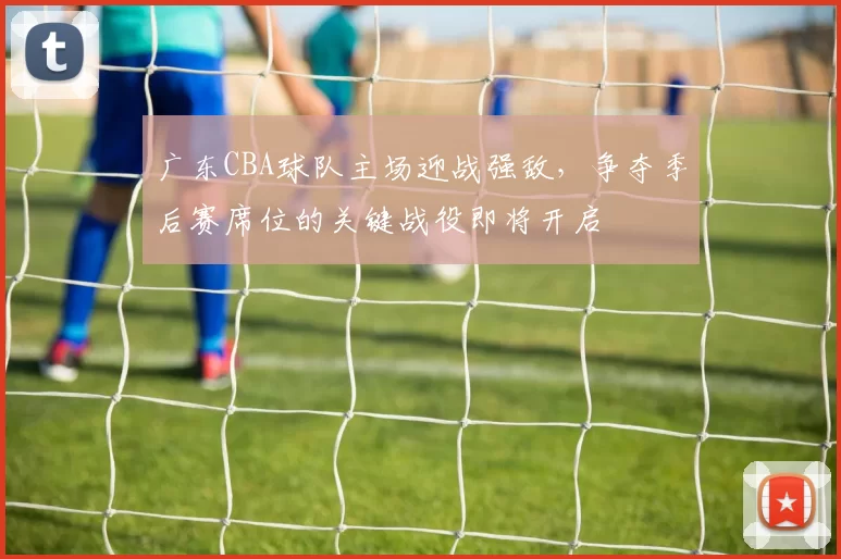 广东CBA球队主场迎战强敌,争夺季后赛席位的关键战役即将开启
