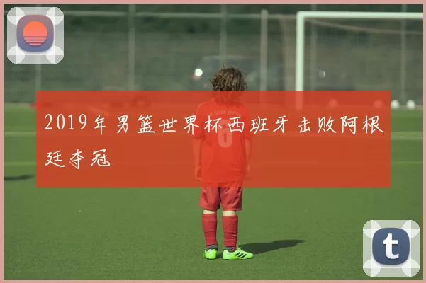 2019年男篮世界杯西班牙击败阿根廷夺冠
